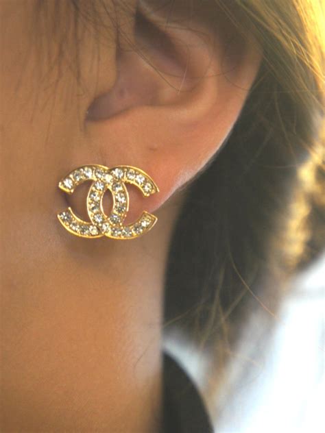 chanel inspired earrings